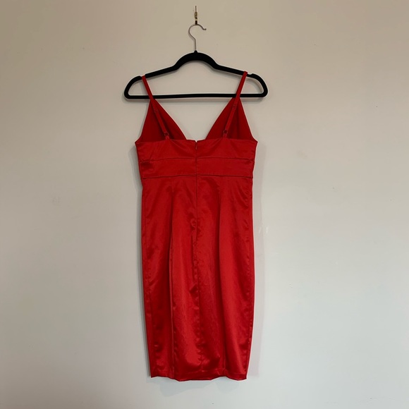 Guess Red Satin Dress - Picture 2 of 3